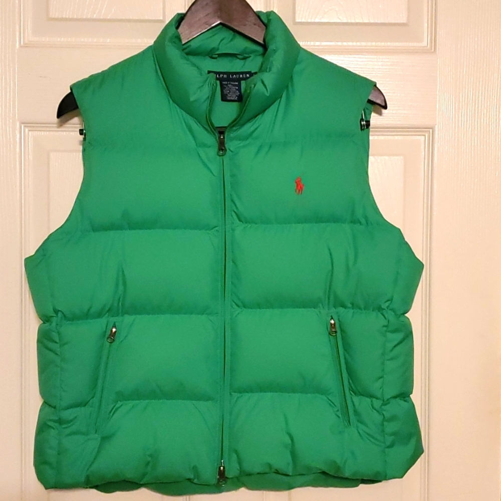 Polo Ralph Lauren womens large puffer vest